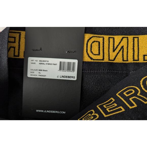 J.Lindeberg Black Aerial Hybrid Insulated Thermal Leggings - Picture 8 of 11